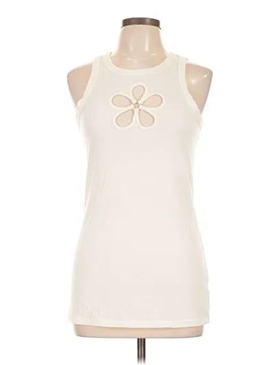 Pre-owned Torrid Sleeveless T-shirt In Ivory