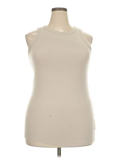 Pre-owned Torrid Sleeveless T-shirt In Ivory