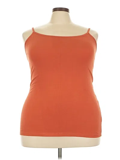 Pre-owned Torrid Sleeveless T-shirt In Orange