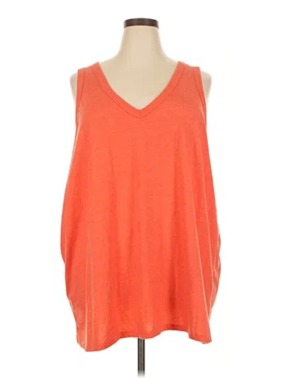 Pre-owned Torrid Sleeveless T-shirt In Orange
