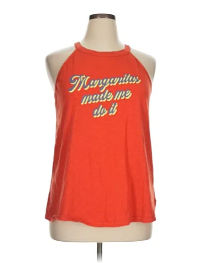 Pre-owned Torrid Sleeveless T-shirt In Orange