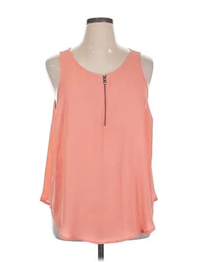 Pre-owned Torrid Sleeveless T-shirt In Pink
