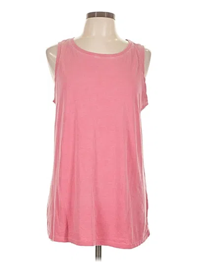 Pre-owned Torrid Sleeveless T-shirt In Pink