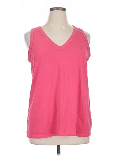 Pre-owned Torrid Sleeveless T-shirt In Pink