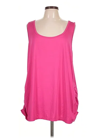 Pre-owned Torrid Sleeveless T-shirt In Pink