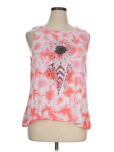 Pre-owned Torrid Sleeveless T-shirt In Pink