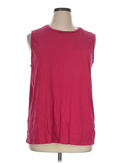 Pre-owned Torrid Sleeveless T-shirt In Pink