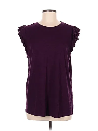 Pre-owned Torrid Sleeveless T-shirt In Purple