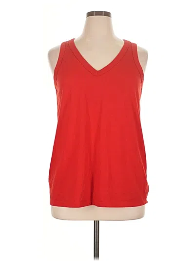 Pre-owned Torrid Sleeveless T-shirt In Red