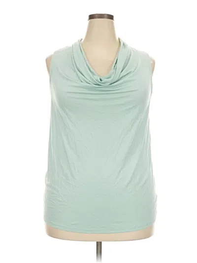 Pre-owned Torrid Sleeveless T-shirt In Teal