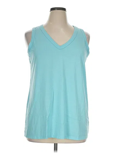 Pre-owned Torrid Sleeveless T-shirt In Teal