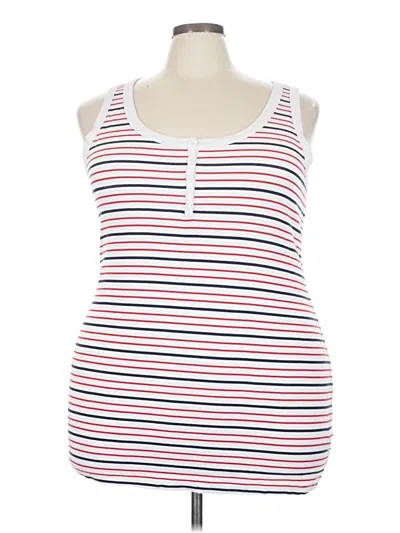 Pre-owned Torrid Sleeveless T-shirt In White