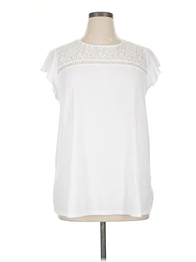 Pre-owned Torrid Sleeveless T-shirt In White