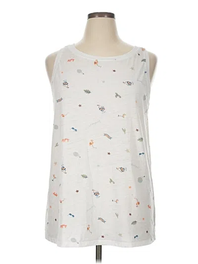Pre-owned Torrid Sleeveless T-shirt In White
