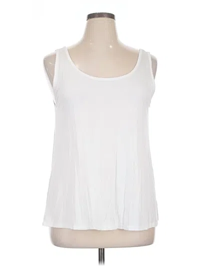 Pre-owned Torrid Sleeveless T-shirt In White