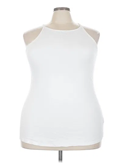 Pre-owned Torrid Sleeveless T-shirt In White
