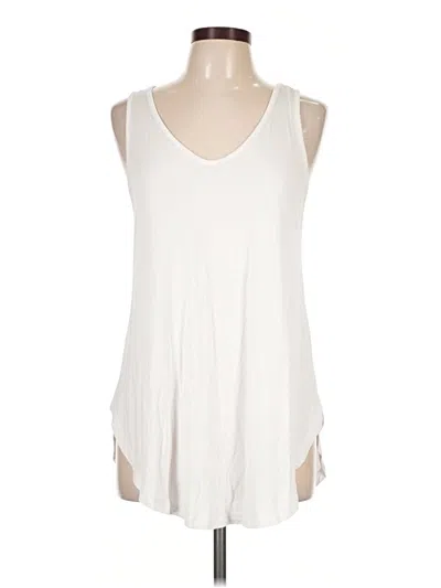 Pre-owned Torrid Sleeveless T-shirt In White