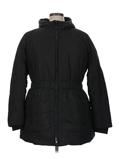 Pre-owned Torrid Snow Jacket In Black