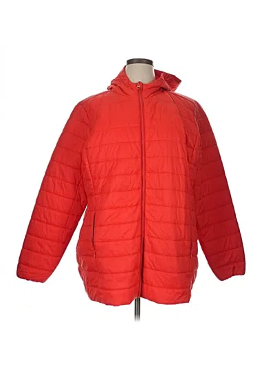 Pre-owned Torrid Snow Jacket In Red