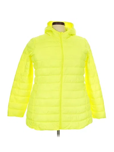 Pre-owned Torrid Snow Jacket In Yellow