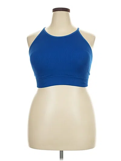 Pre-owned Torrid Sports Bra In Blue