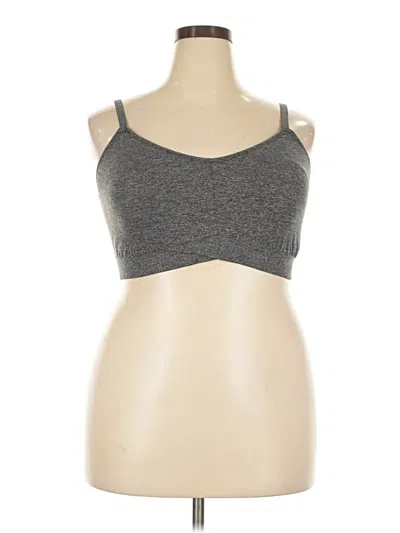 Pre-owned Torrid Sports Bra In Gray