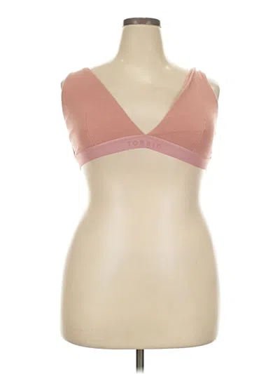 Pre-owned Torrid Sports Bra In Pink
