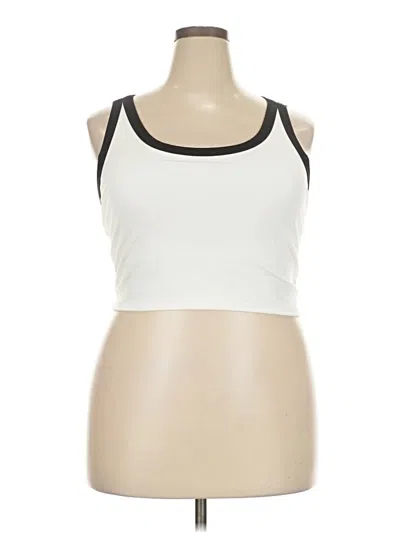Pre-owned Torrid Sports Bra In White