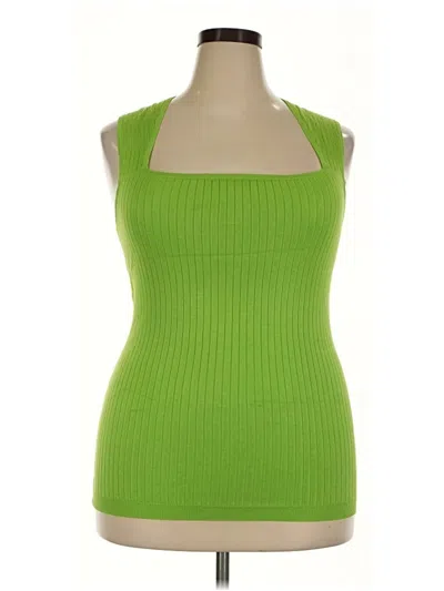 Pre-owned Torrid Sweater Vest In Green