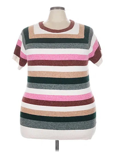 Pre-owned Torrid Sweater Vest In Pink