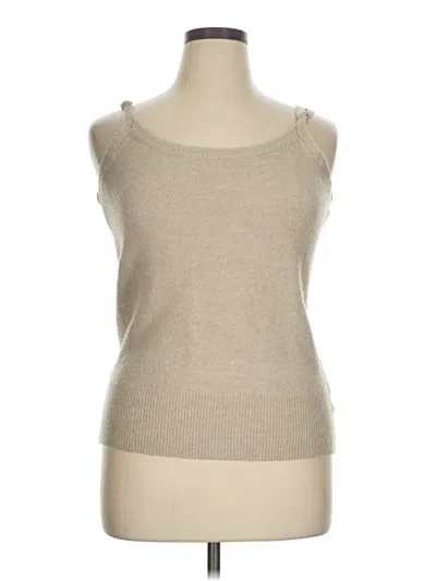 Pre-owned Torrid Sweater Vest In Tan