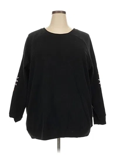 Pre-owned Torrid Sweatshirt In Black