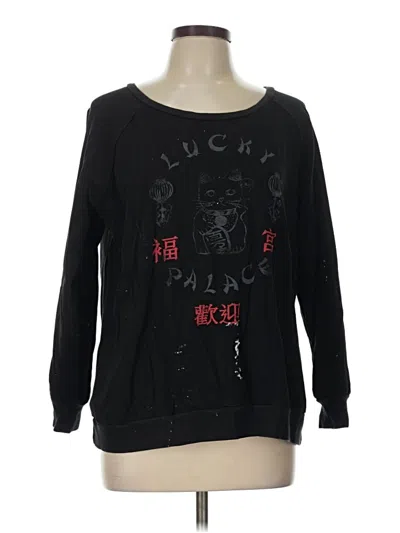 Pre-owned Torrid Sweatshirt In Black