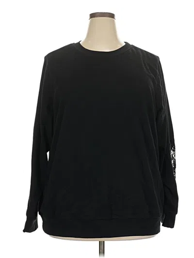 Pre-owned Torrid Sweatshirt In Black