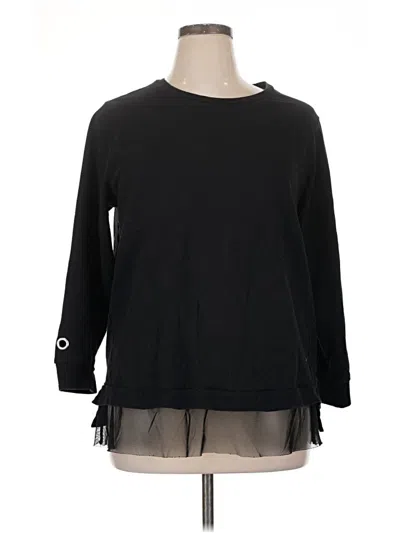 Pre-owned Torrid Sweatshirt In Black
