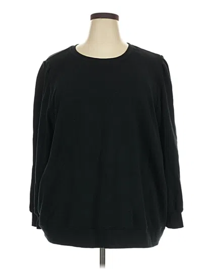 Pre-owned Torrid Sweatshirt In Black