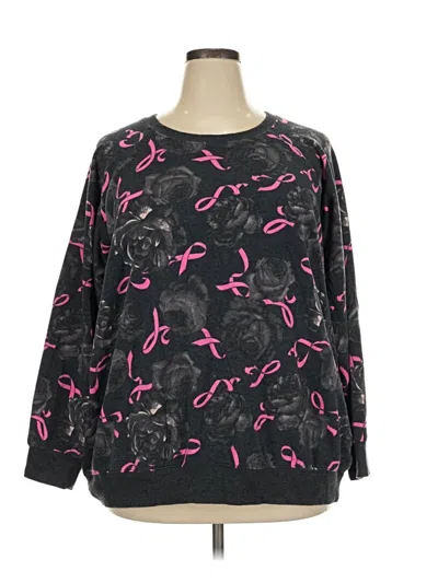 Pre-owned Torrid Sweatshirt In Black