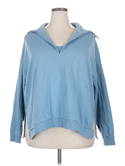 Pre-owned Torrid Sweatshirt In Blue