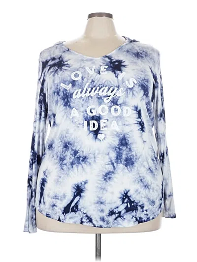 Pre-owned Torrid Sweatshirt In Blue