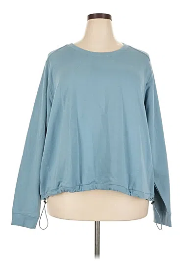 Pre-owned Torrid Sweatshirt In Blue
