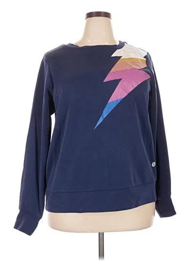 Pre-owned Torrid Sweatshirt In Blue