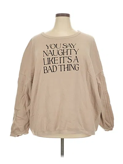 Pre-owned Torrid Sweatshirt In Brown