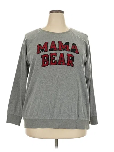 Pre-owned Torrid Sweatshirt In Gray