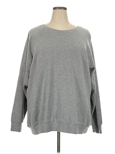 Pre-owned Torrid Sweatshirt In Gray