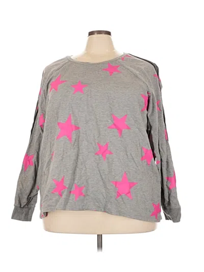 Pre-owned Torrid Sweatshirt In Gray