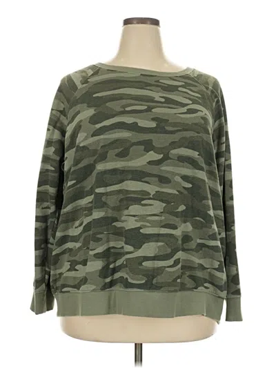 Pre-owned Torrid Sweatshirt In Green