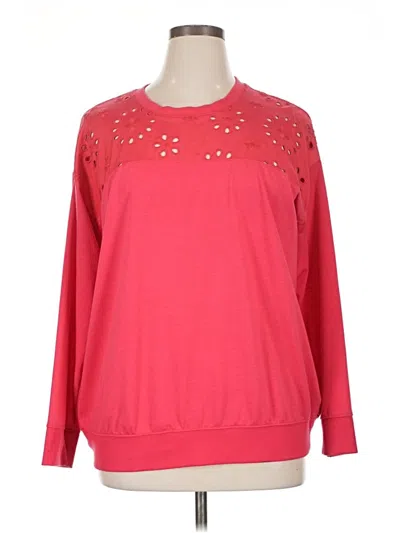 Pre-owned Torrid Sweatshirt In Pink