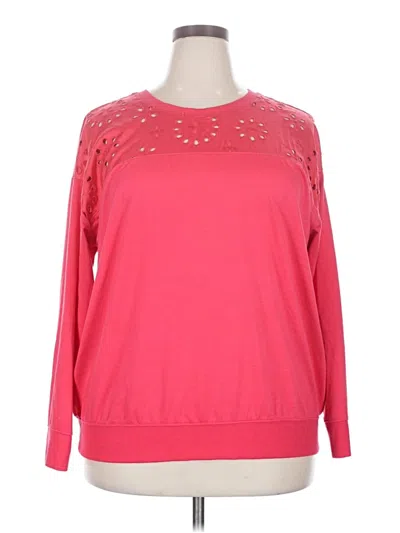 Pre-owned Torrid Sweatshirt In Pink