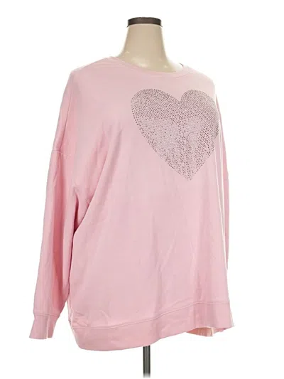 Pre-owned Torrid Sweatshirt In Pink