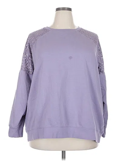 Pre-owned Torrid Sweatshirt In Purple